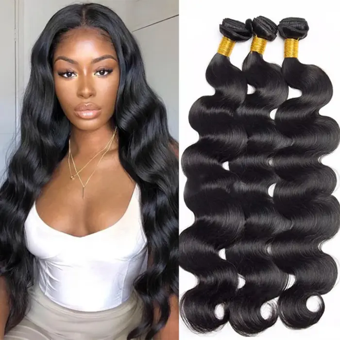Extensiones de cabello humano Remy indu sin procesar