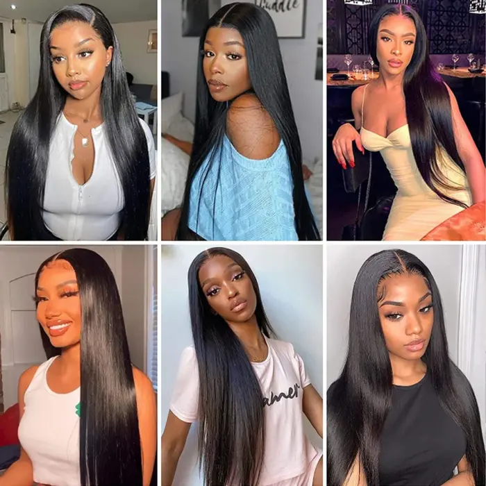 Extensiones de cabello humano lacio indu virgen - Imagen 8