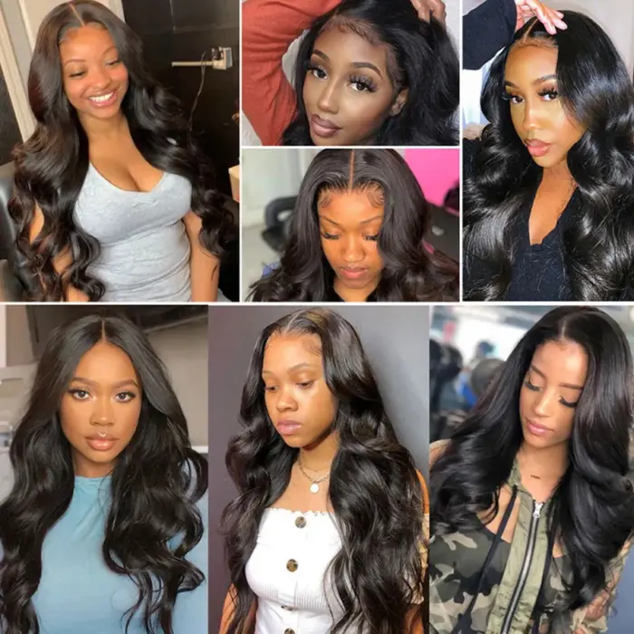 Extensiones de pelo ondulado brasileño, cabello 100% humano virgen, Color Natural, 12A - Imagen 6
