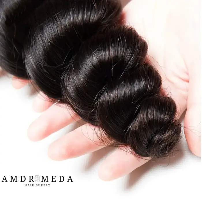 Extensiones de cabello ondulado peruano  100% humano, cabello largo Remy, 30 pulgadas - Imagen 5