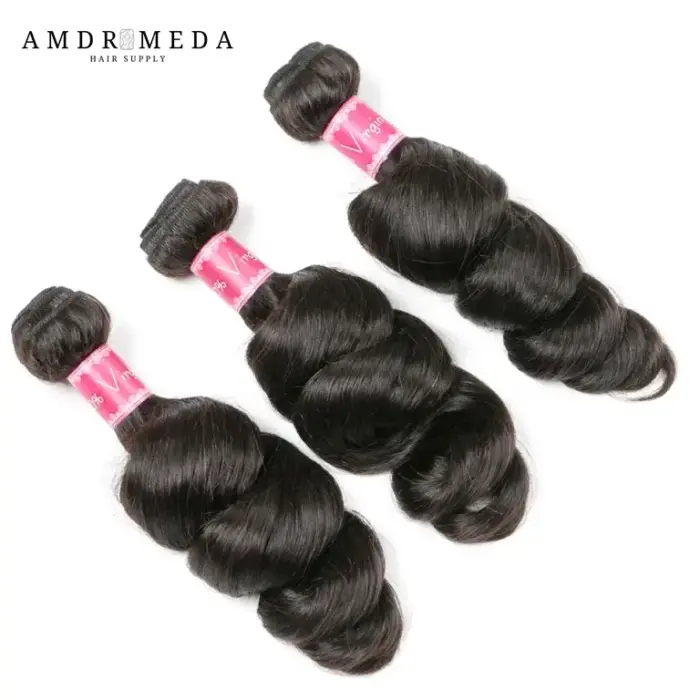 Extensiones de cabello ondulado peruano  100% humano, cabello largo Remy, 30 pulgadas