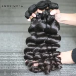 Extensiones de cabello ondulado peruano  100% humano, cabello largo Remy, 30 pulgadas - Imagen 3