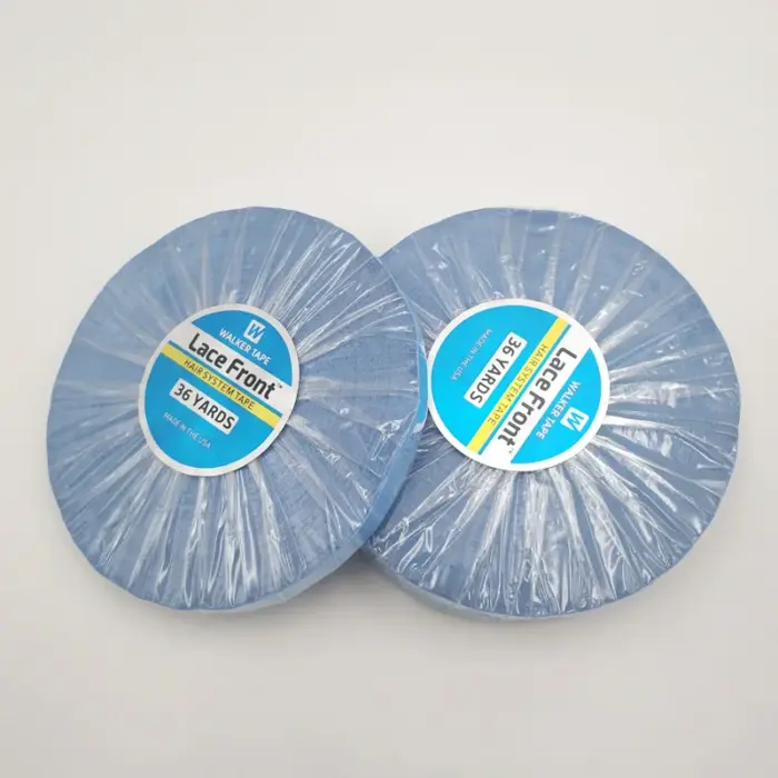 Cinta adhesiva de doble cara para extensión de cabello, resistente al agua, peluca de encaje, tupé, 36 yardas, 1 rollo - Imagen 4