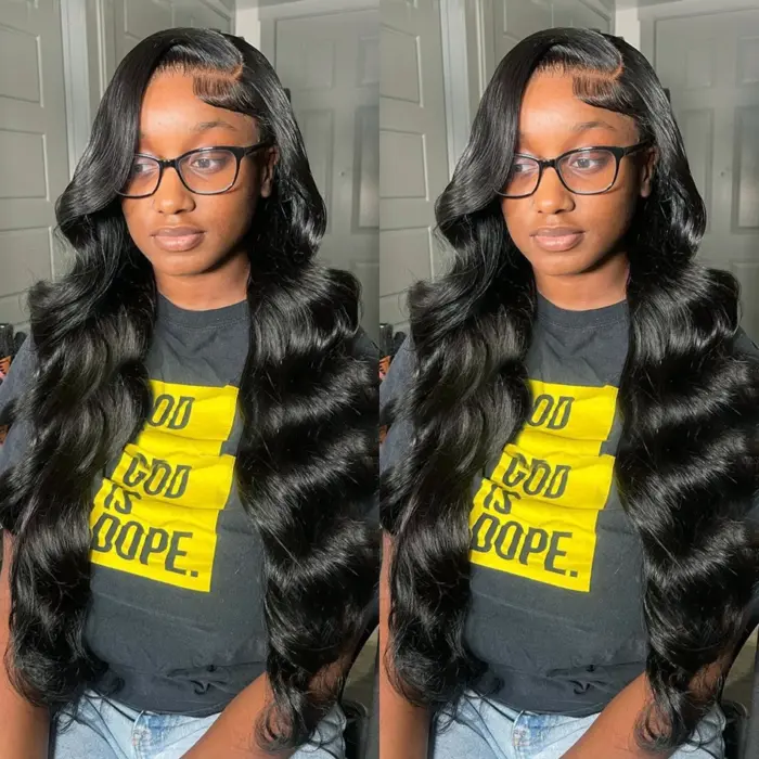 Extensiones de cabello humano brasileño ondulado de 30 y 40 pulgadas, virgen - Imagen 5