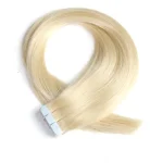 Extensiones de cabello 100% humano Remy, cinta recta en 20 piezas - Imagen 6
