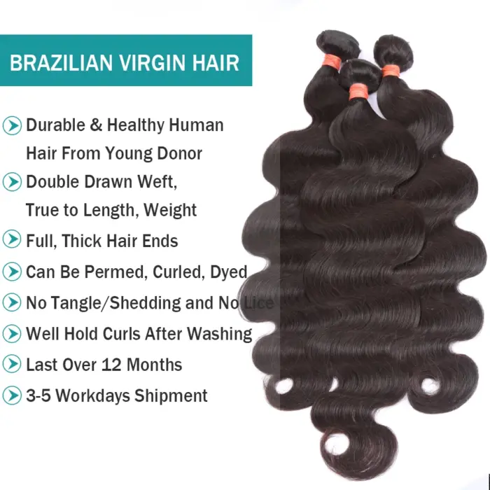 Extensiones de cabello humano ondulado  brasileño ondulado, 30, 32 y 40 pulgadas - Imagen 3