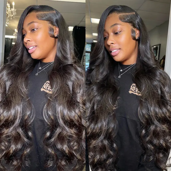 Extensiones de cabello humano ondulado  brasileño ondulado, 30, 32 y 40 pulgadas