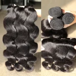 Extensiones de cabello humano brasileño ondulado de 30 y 40 pulgadas, virgen - Imagen 7