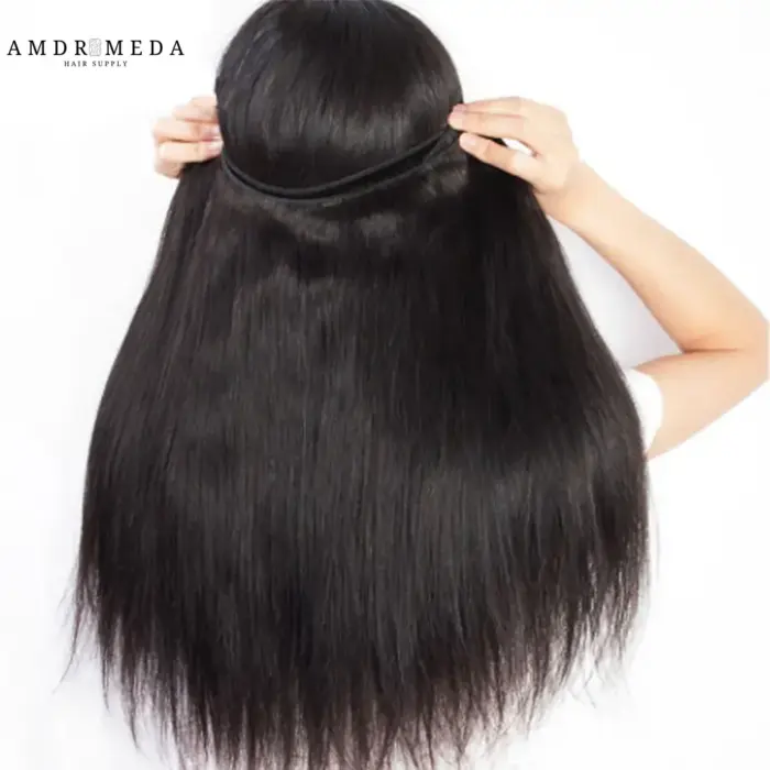 Extensiones de cabello humano lacio indu virgen - Imagen 5