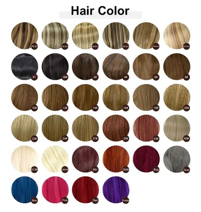 Extensiones de cabello 100% humano Remy, cinta recta en 20 piezas - Imagen 13
