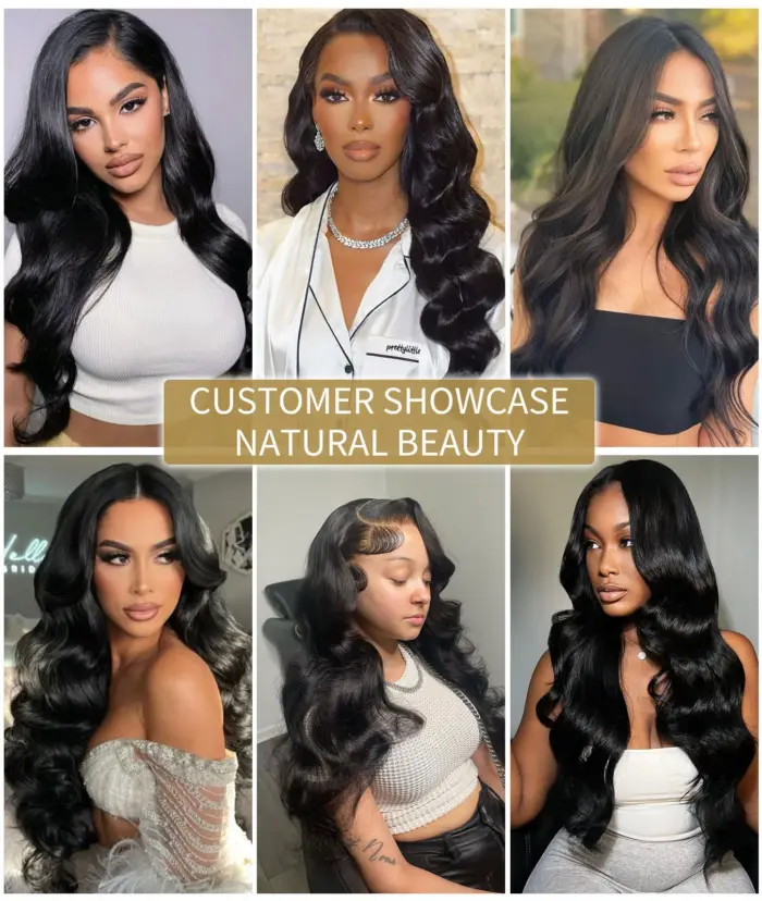 Extensiones de cabello humano ondulado, tejidos de cabello brasileño, 100% extensiones de cabello humano - Imagen 6