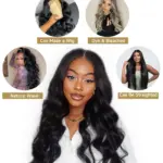 Extensiones de cabello humano ondulado, tejidos de cabello brasileño, 100% extensiones de cabello humano - Imagen 4
