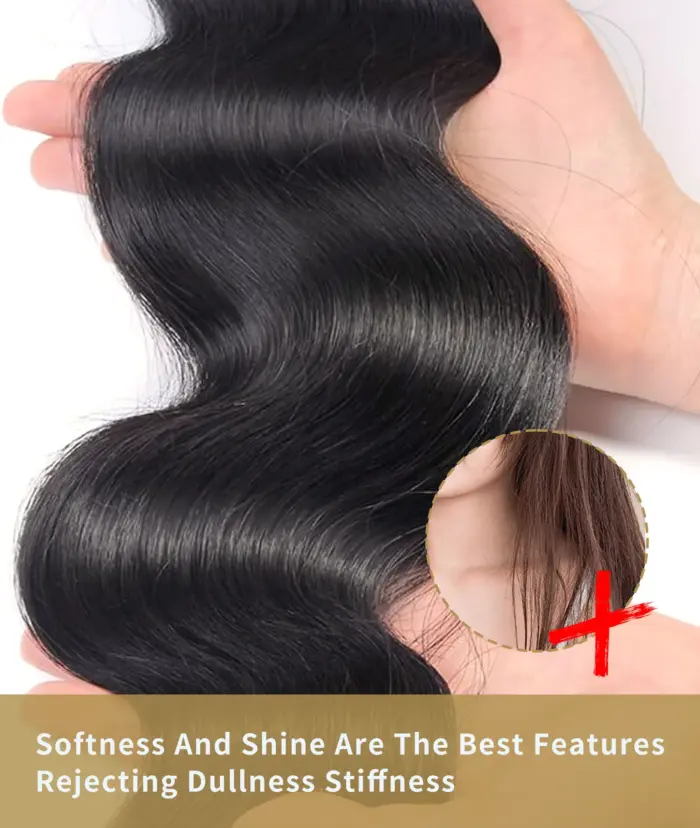 Extensiones de cabello humano ondulado, tejidos de cabello brasileño, 100% extensiones de cabello humano - Imagen 5